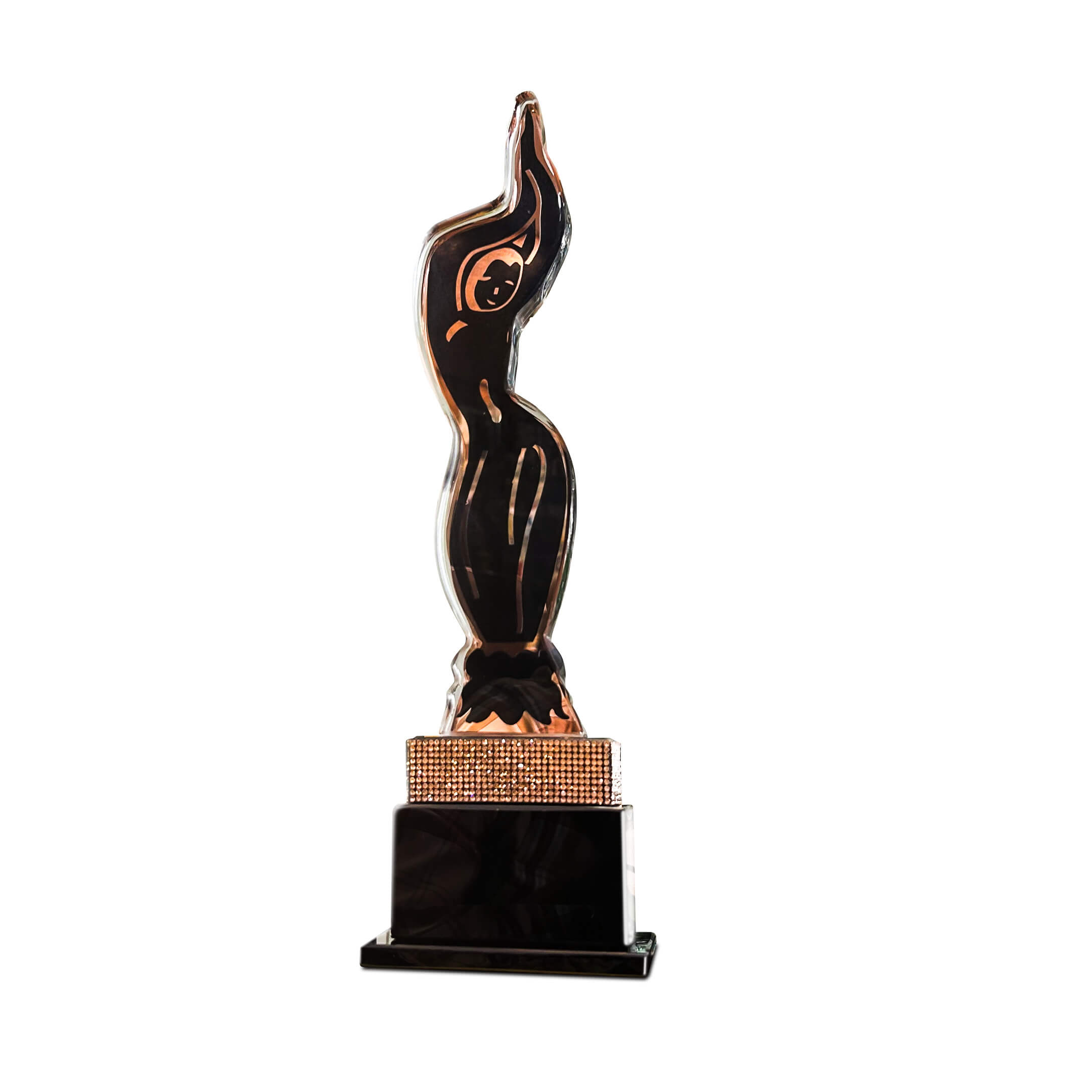 Black lady Award RoseGold